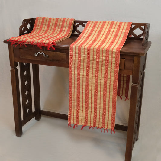 Table Runner, & Dining Mat Set of 6 - Bamboo