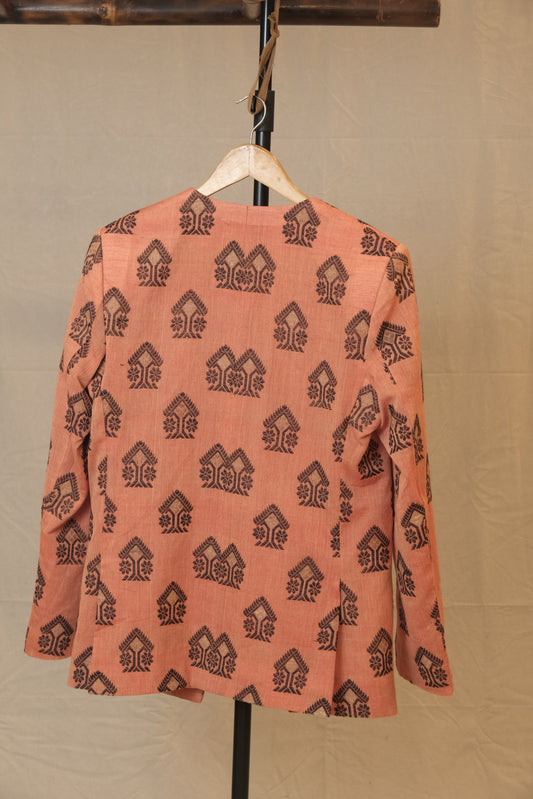 Jacket - cotton & muga ghisa