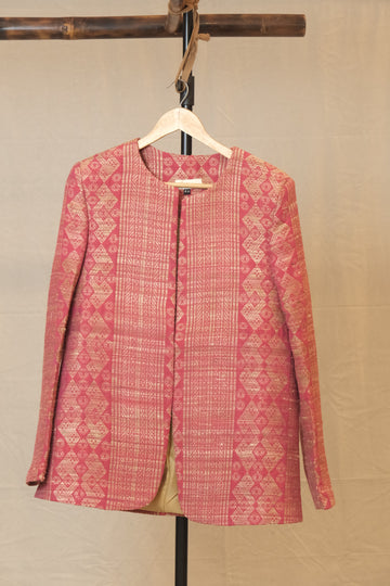 Jacket - cotton & muga ghisa
