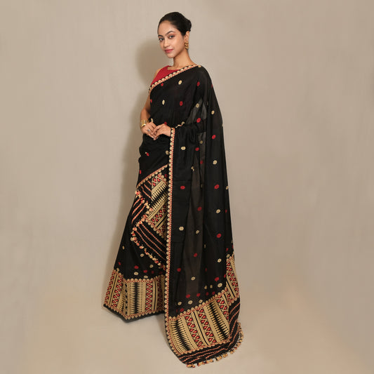 Mekhela Sador - Paat silk & cotton