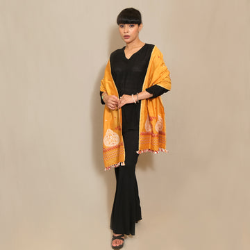 Stole - Mulberry silk & cotton