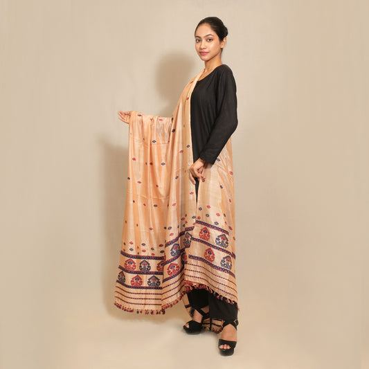 Dupatta - Mulberry silk & cotton