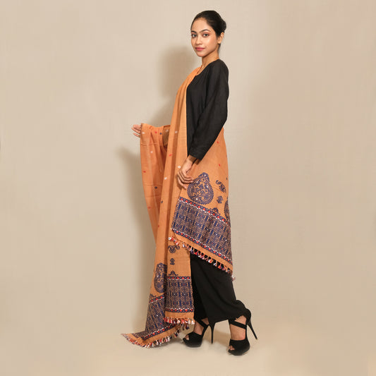Dupatta - Mulberry silk & cotton