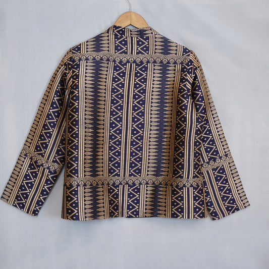 Women's Jacket- Paat silk & Tassar silk
