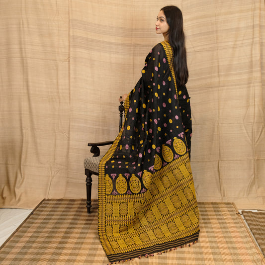 Saree - Mulberry silk (paat) & Kesapat