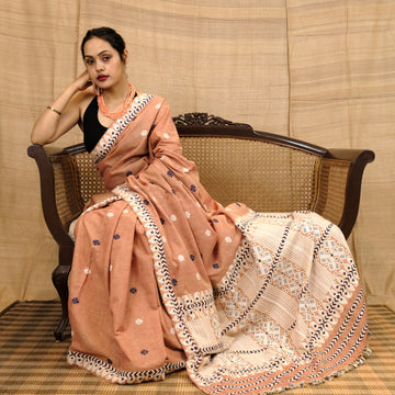 Saree - Eri silk & cotton