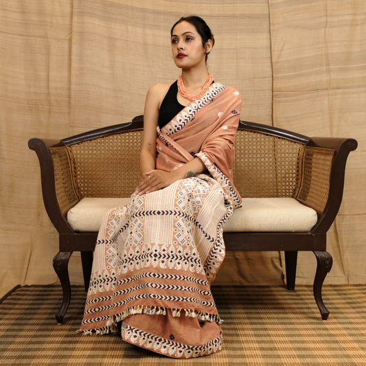 Saree - Eri silk & cotton