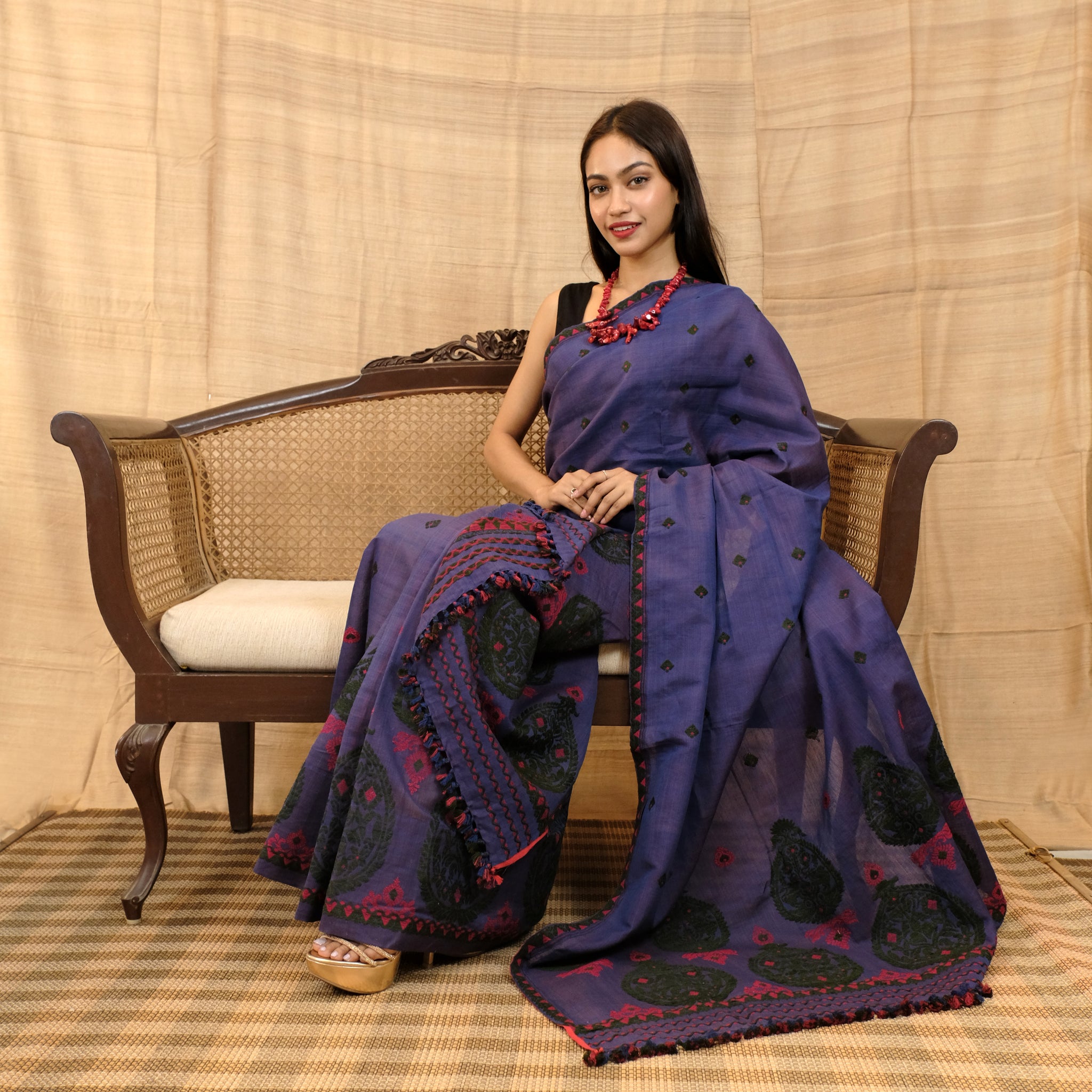 Mekhela Sador - Kesapat silk/cotton