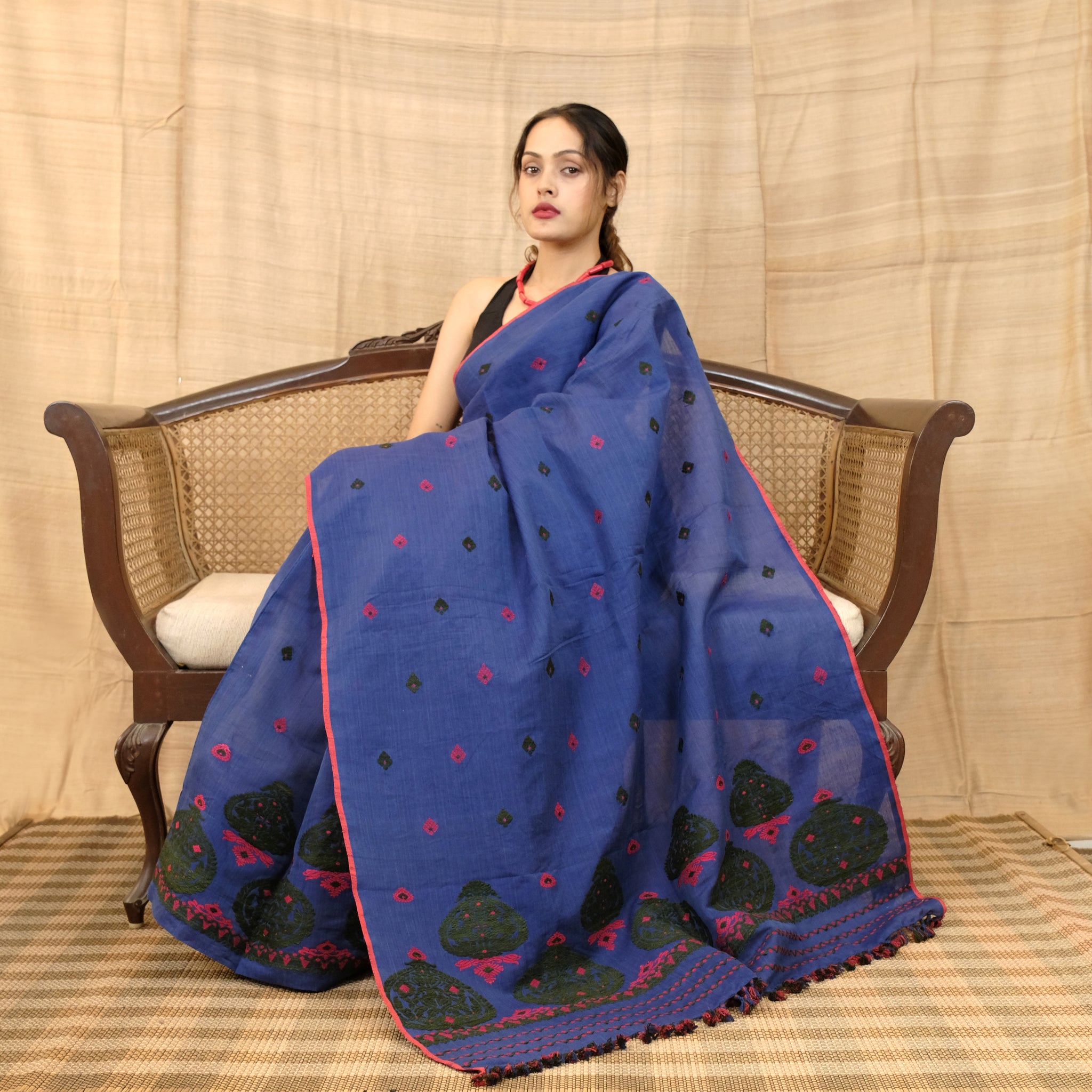 Mekhela Sador - Kesapat silk/cotton