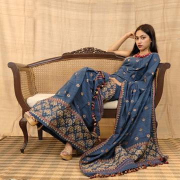 Mekhela Sador - Eri silk natural dye