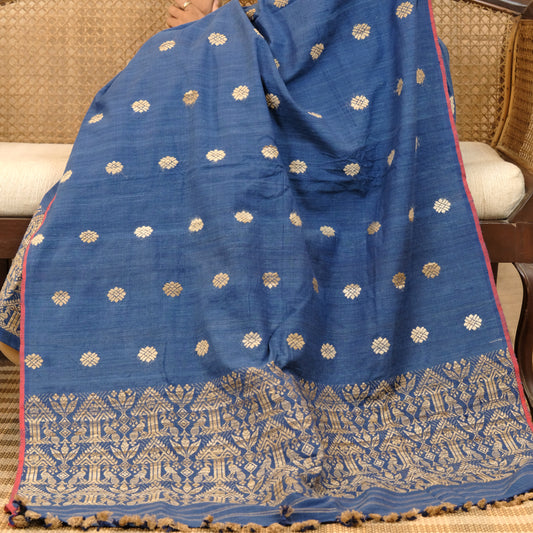 Mekhela Sador - Eri silk natural dye