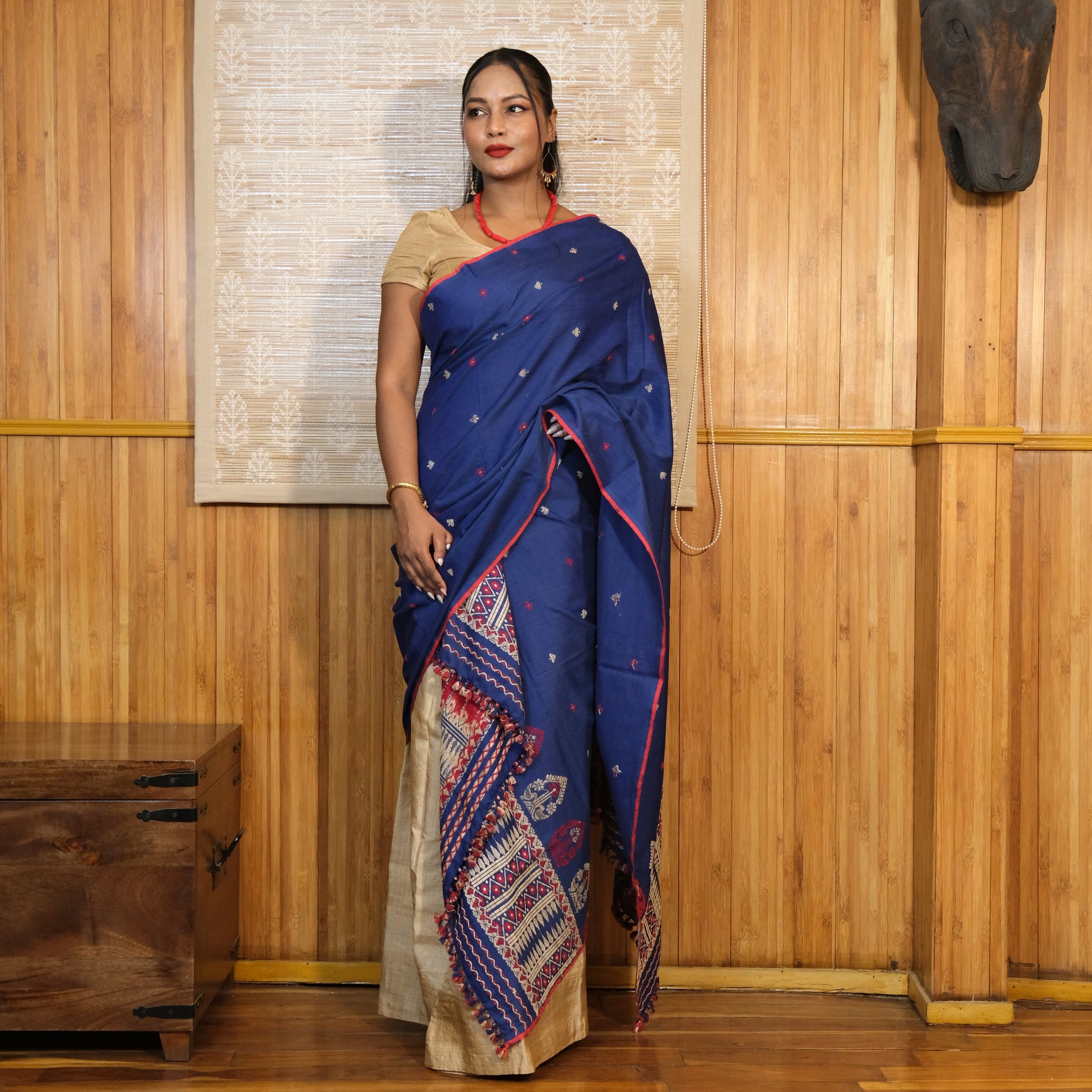 Single Sador - Mulberry silk(Paat) & cotton