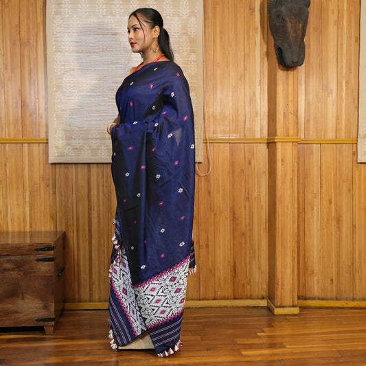 Single Sador - Mulberry silk(Paat) & cotton
