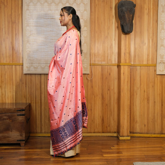 Single Sador - Mulberry silk(Paat) & cotton