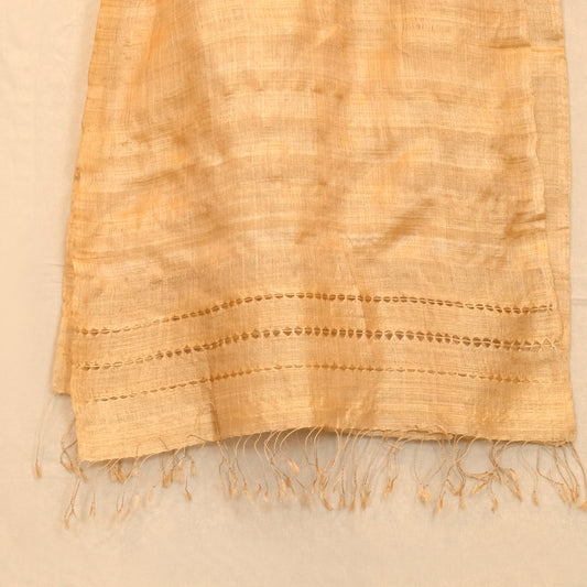 Stole -  Muga silk
