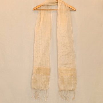 Stole- Nuni silk & Muga silk