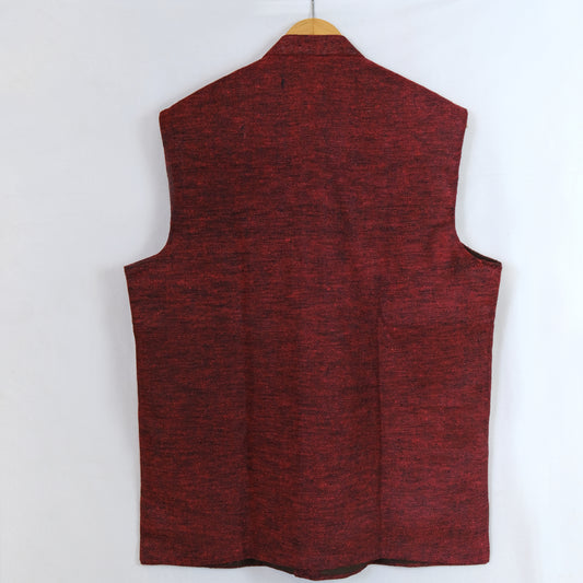 Men's Jacket- Eri Silk dyed