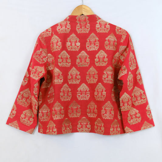 Women's Jacket- Cotton & Muga ghisa