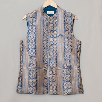 Men's Jacket- Paat silk & Tassar silk