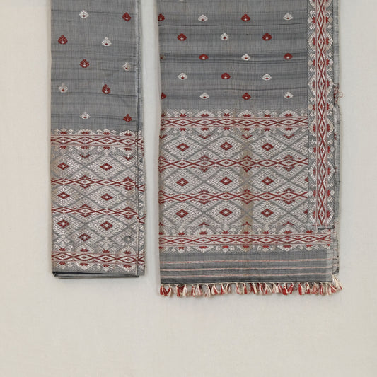 Mekhela Sador - Kesapaat (Mulberry silk), cotton