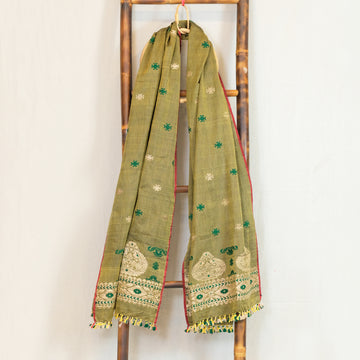 Dupatta - Paat silk & cotton