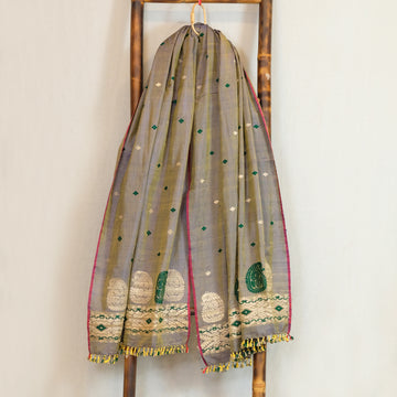 Dupatta - Paat silk & cotton