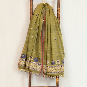 Dupatta - Paat silk & cotton
