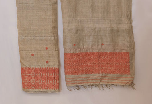 Mekhela Sador - Muga Silk (Traditional Design)