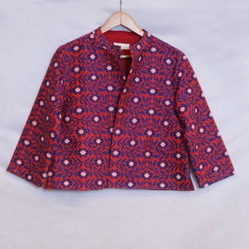 Women's Jacket- cotton & silk