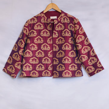 Women's Jacket- Mulberry silk