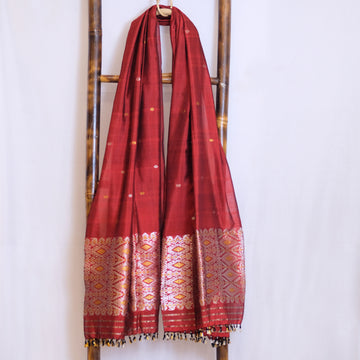 Dupatta - Paat silk & cotton