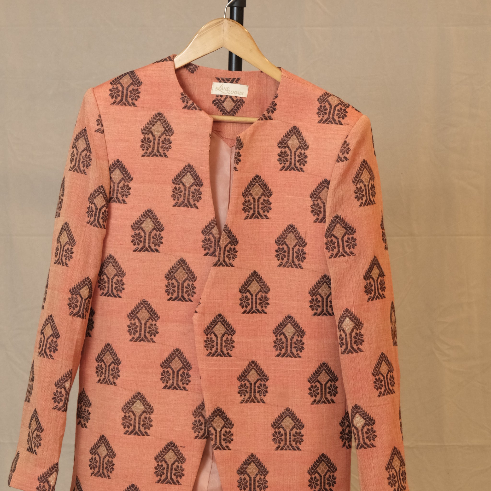 Jacket - cotton & muga ghisa