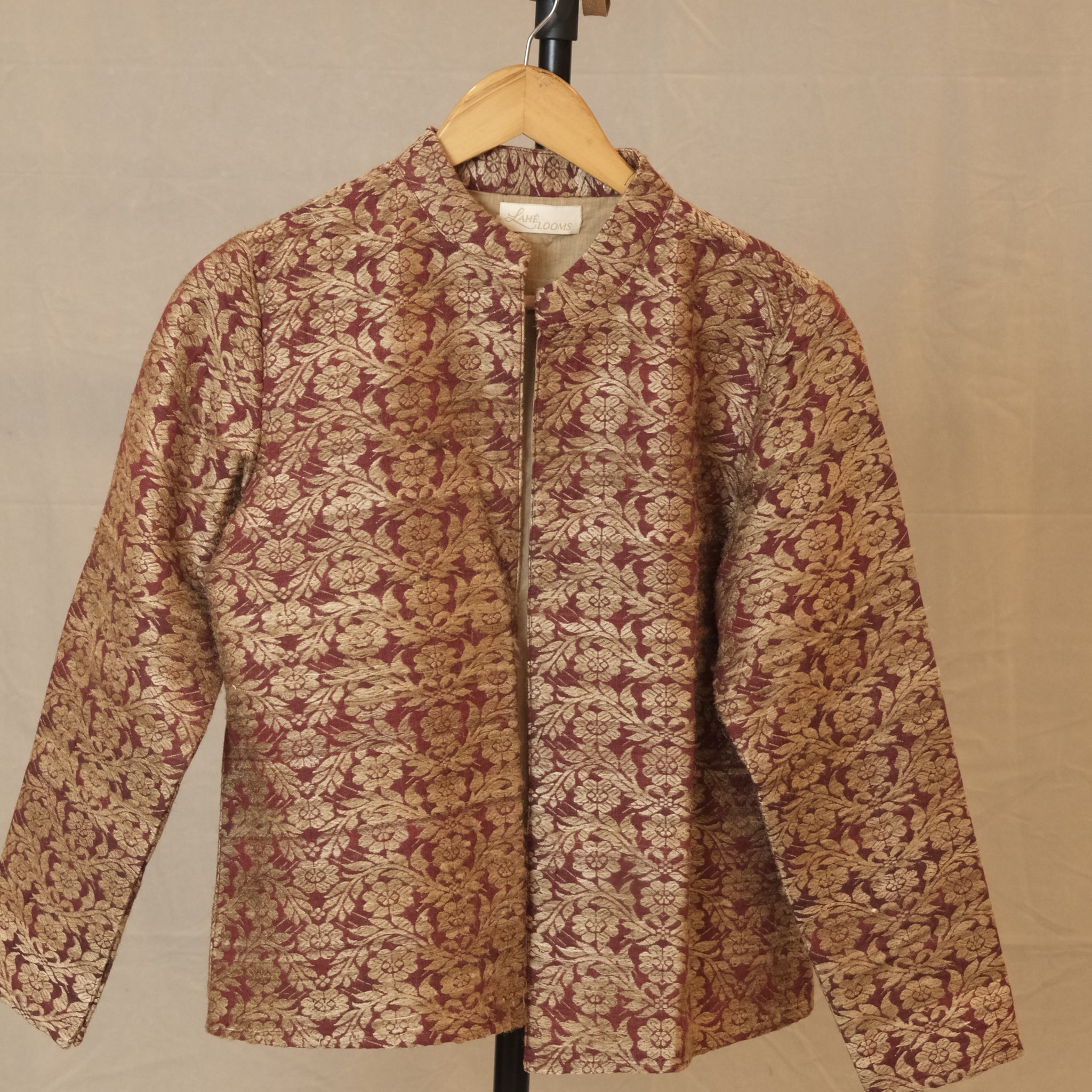 Jacket - cotton & muga ghisa