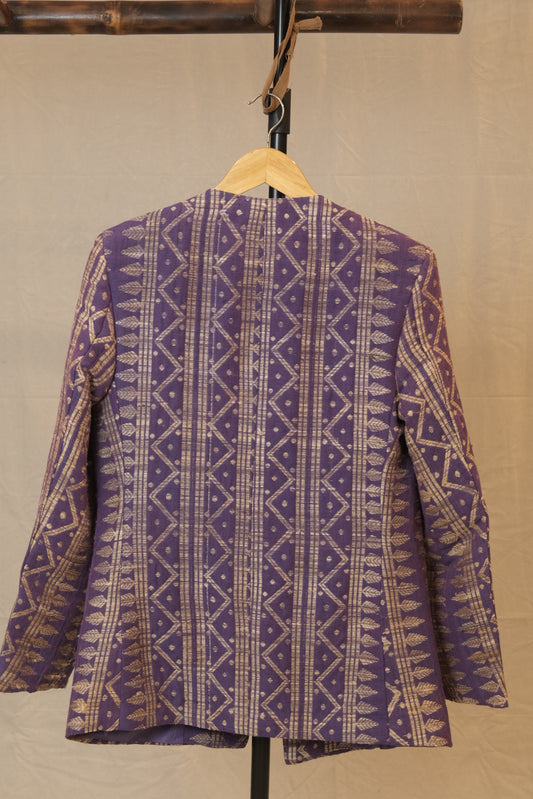 Jacket - cotton & muga ghisa
