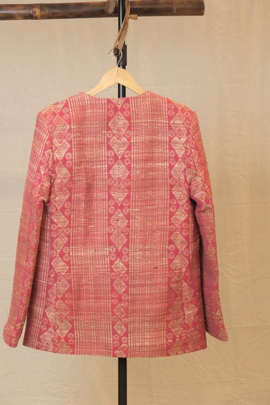 Jacket - cotton & muga ghisa