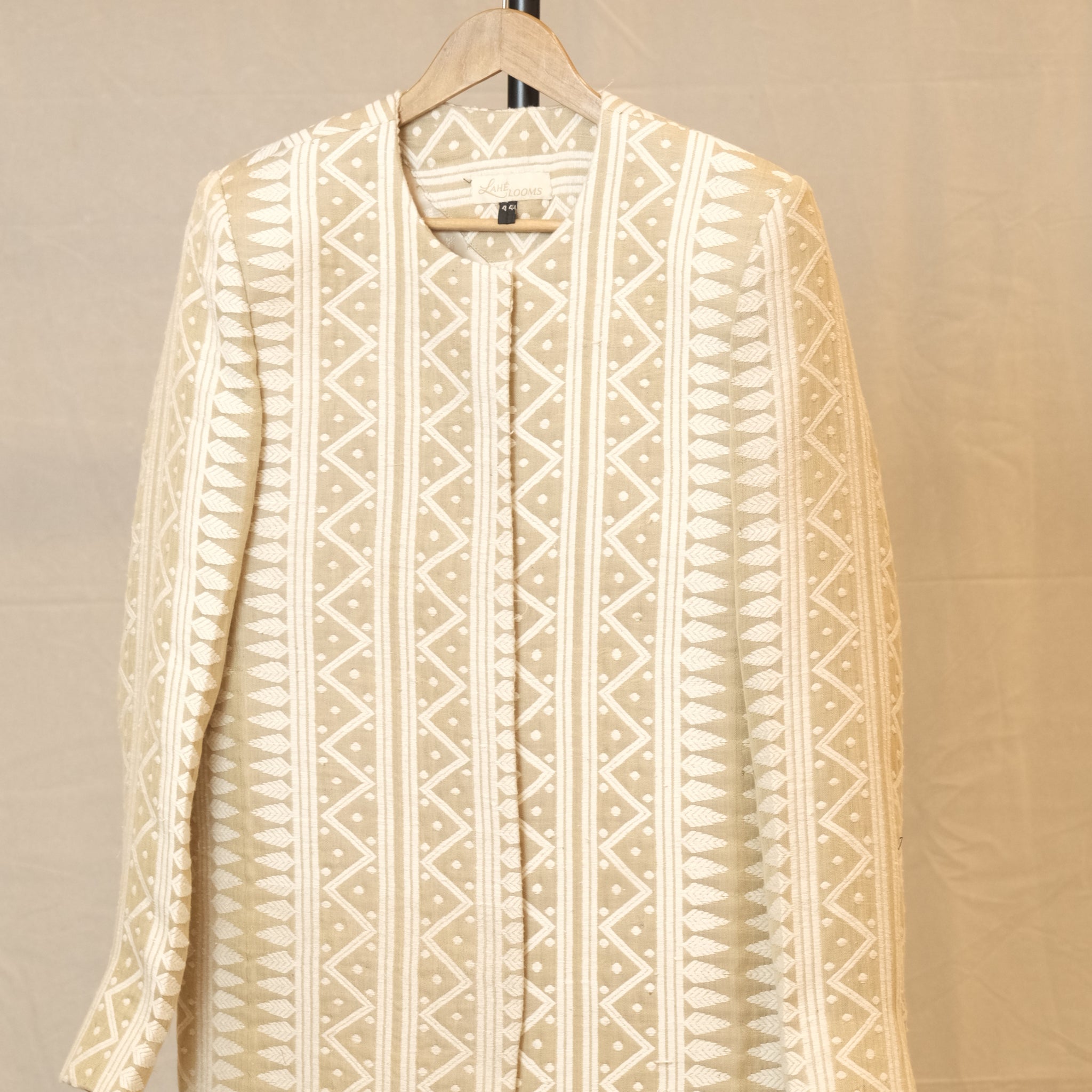 Jacket - cotton & muga ghisa