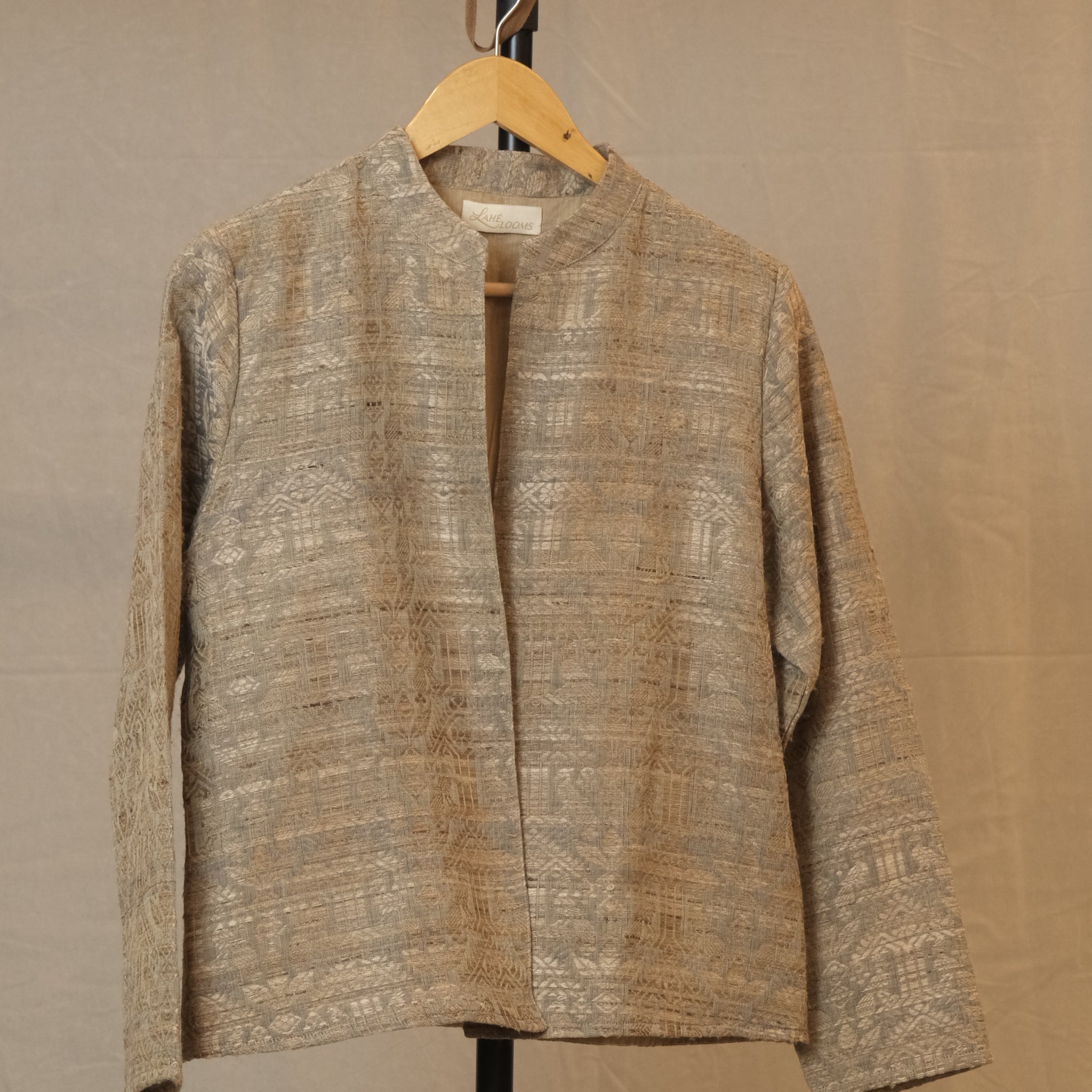 Jacket - cotton & muga ghisa