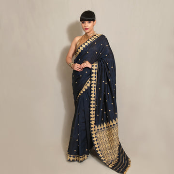 Saree - Paat silk & cotton