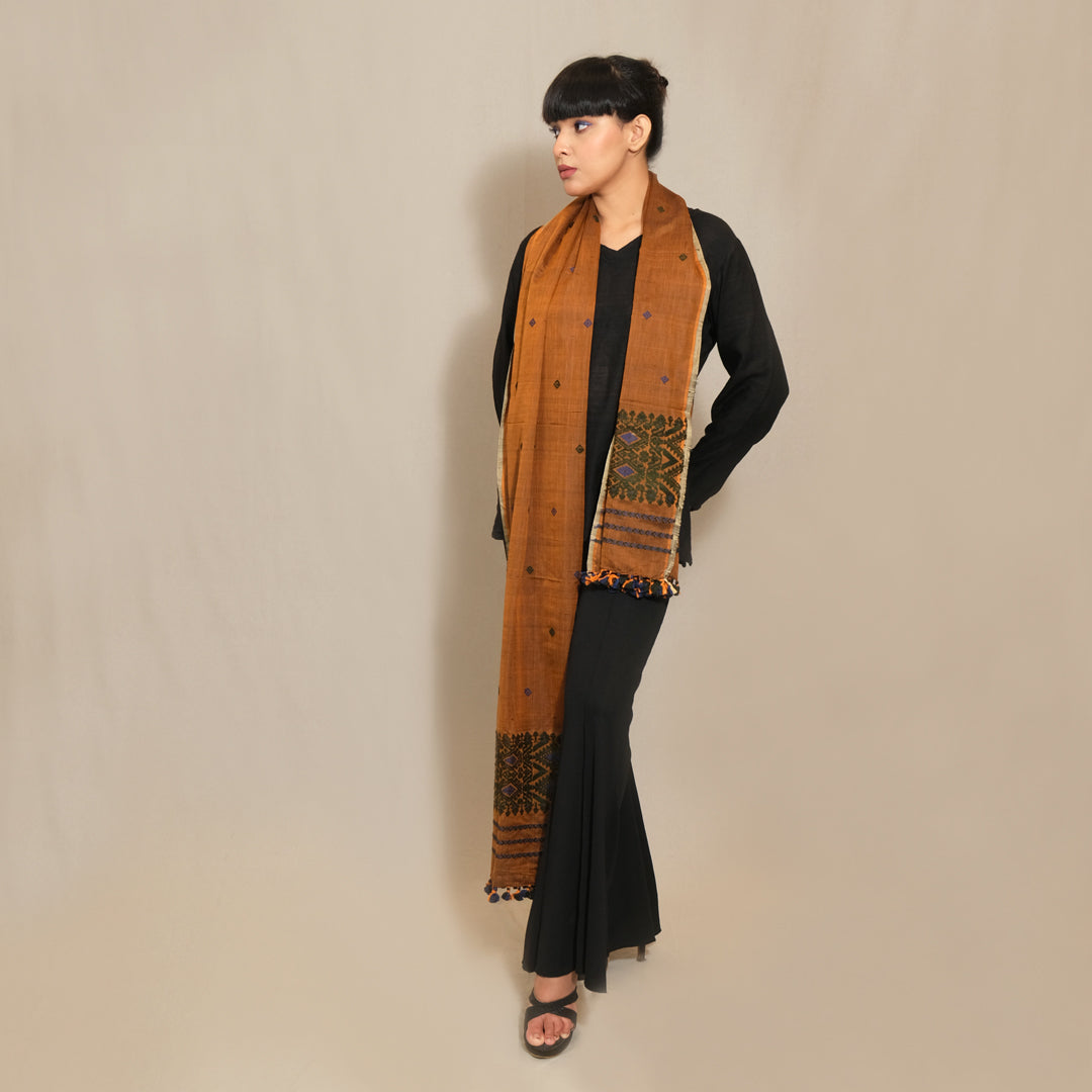 Stole - Mulberry silk & cotton
