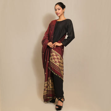 Dupatta - Mulberry silk & cotton