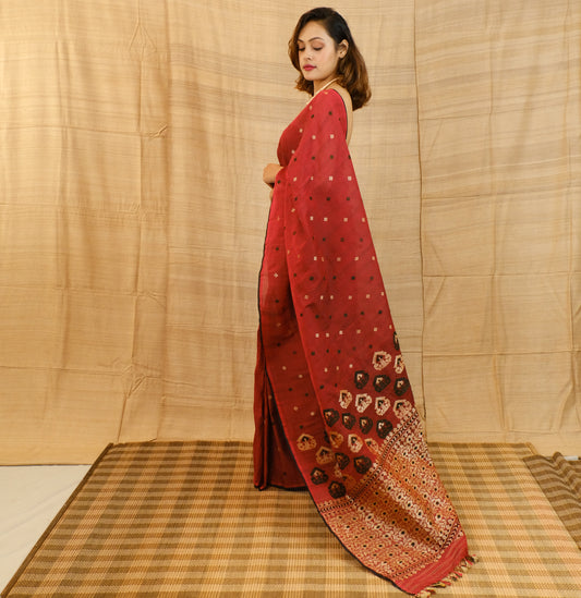 Saree - Nuni & cotton