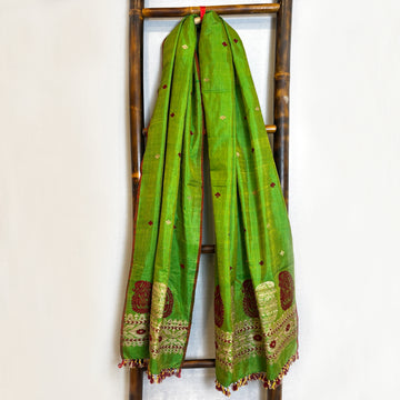 Dupatta - Paat silk & cotton
