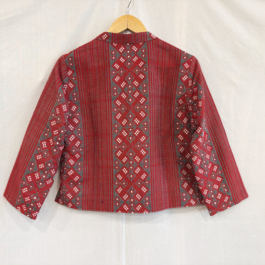Women's Jacket- Eri silk Natural dye